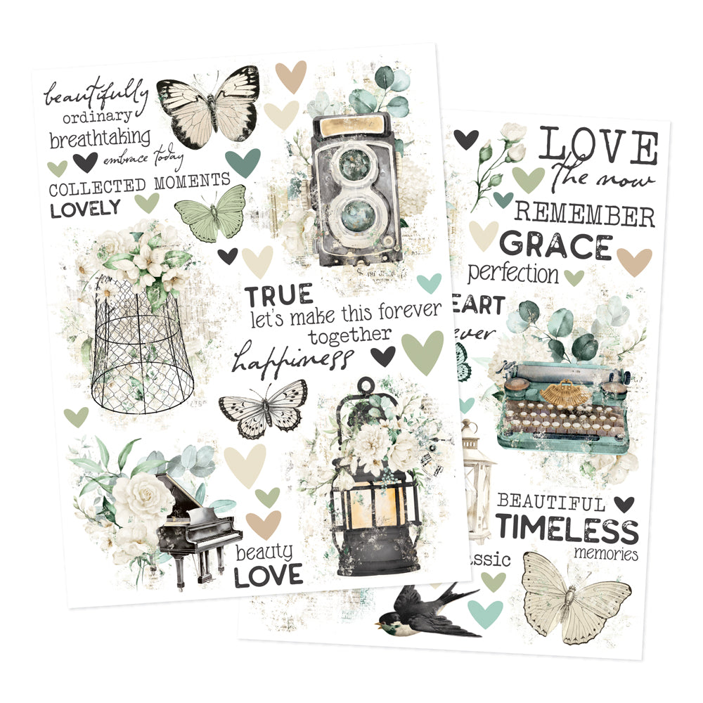 ***Pre-Order*** Simple Stories - Simple Vintage Timeless Harmony - Rub Ons