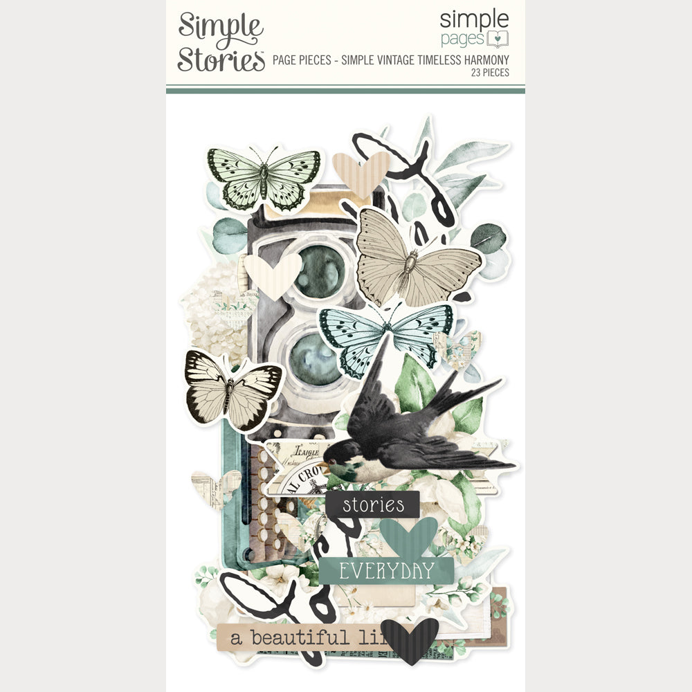 ***Pre-Order*** Simple Stories - Simple Vintage Timeless Harmony - Simple Pages Page Pieces