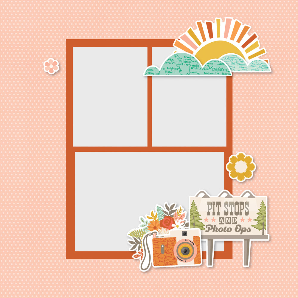 ***Pre-Order*** Simple Stories - Open Road - Simple Pages Page Pieces