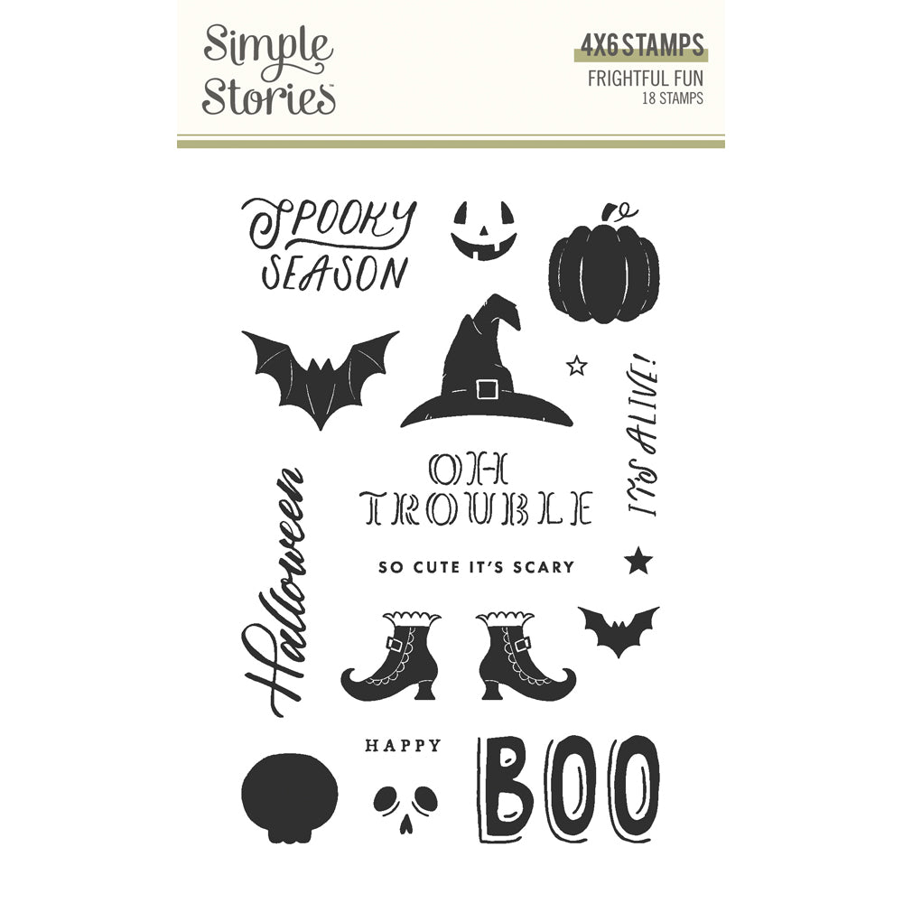 ***Pre-Order*** Simple Stories - Frightful Fun - Stamps