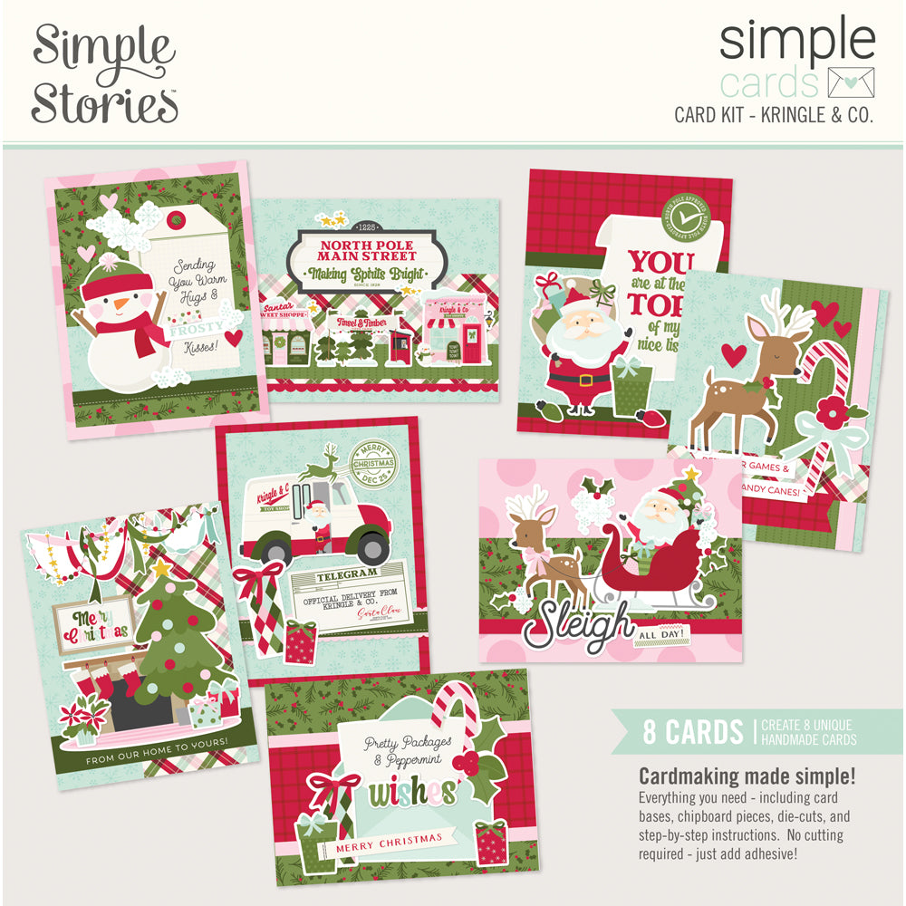 ***Pre-Order*** Simple Stories - Kringle and Co. - Simple Cards Card Kit