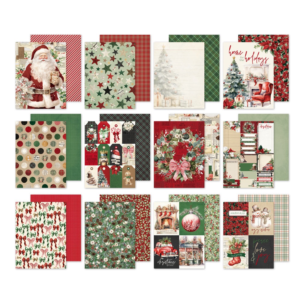 ***Pre-Order*** Simple Stories - Simple Vintage Old-Fashioned Christmas - 6x8 Pad