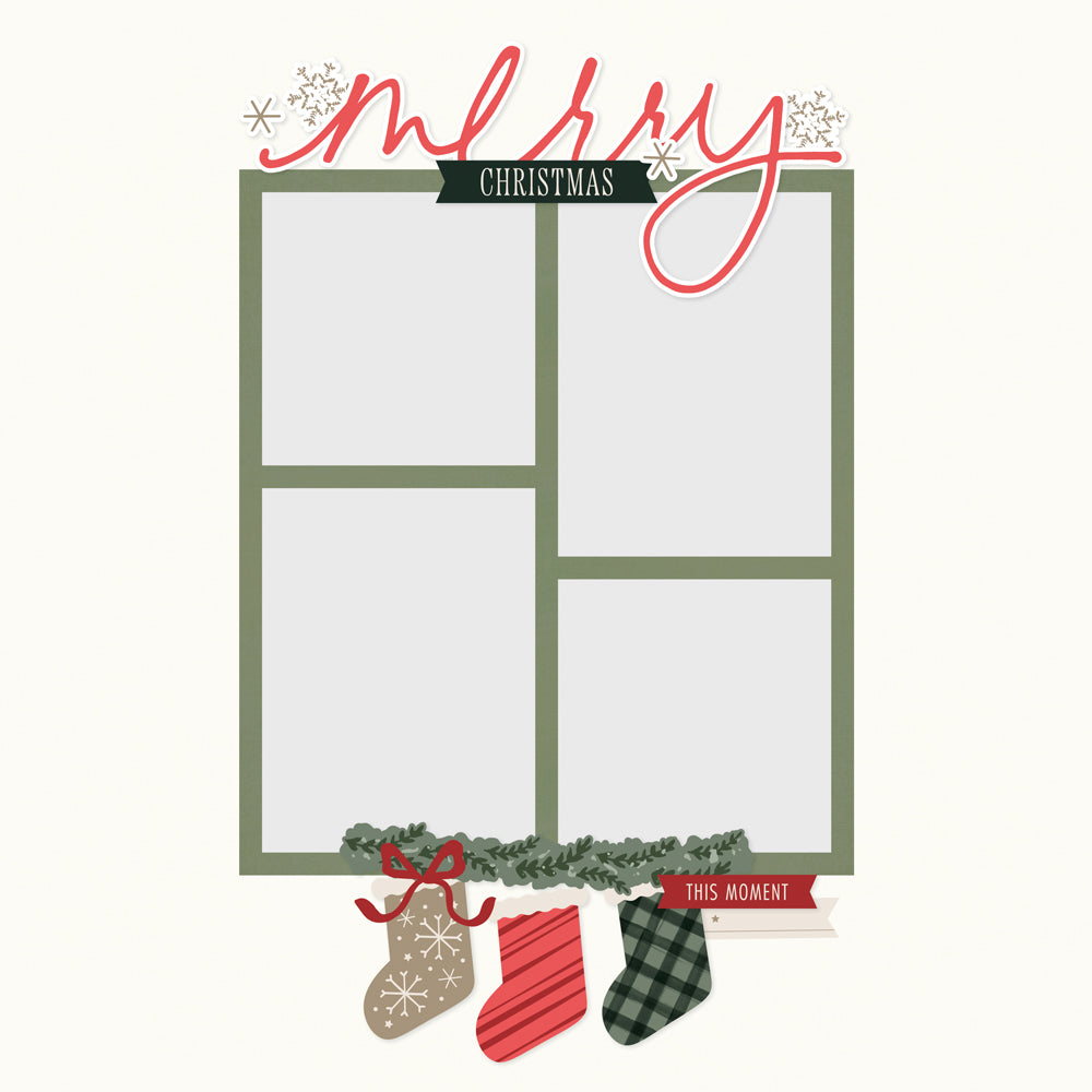 ***Pre-Order*** Simple Stories - Mistletoe and Holly - Page Pieces