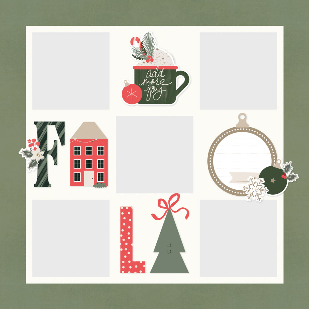 ***Pre-Order*** Simple Stories - Mistletoe and Holly - Page Pieces