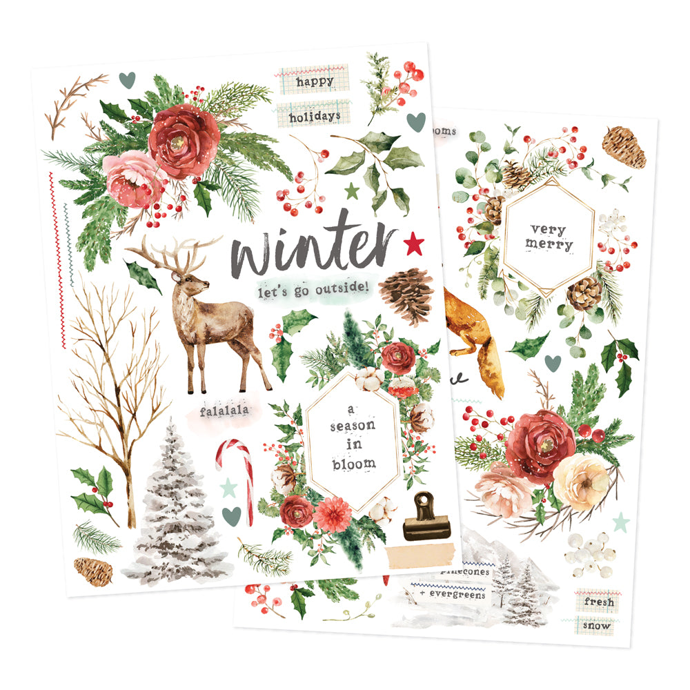 ***Pre-Order*** Simple Stories - Simple Vintage Evergreen Memories - Rub Ons