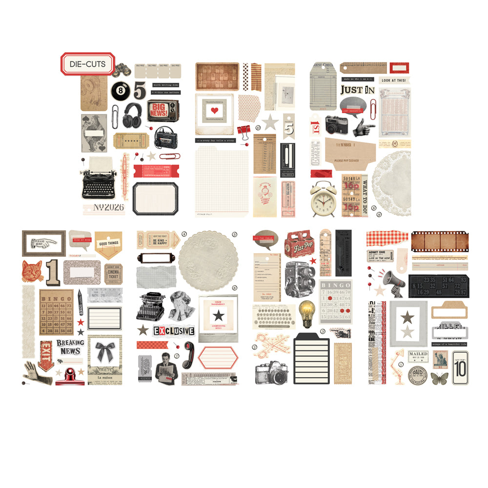 ***Pre-Order*** Simple Stories - Junk Journal Kit - Analog