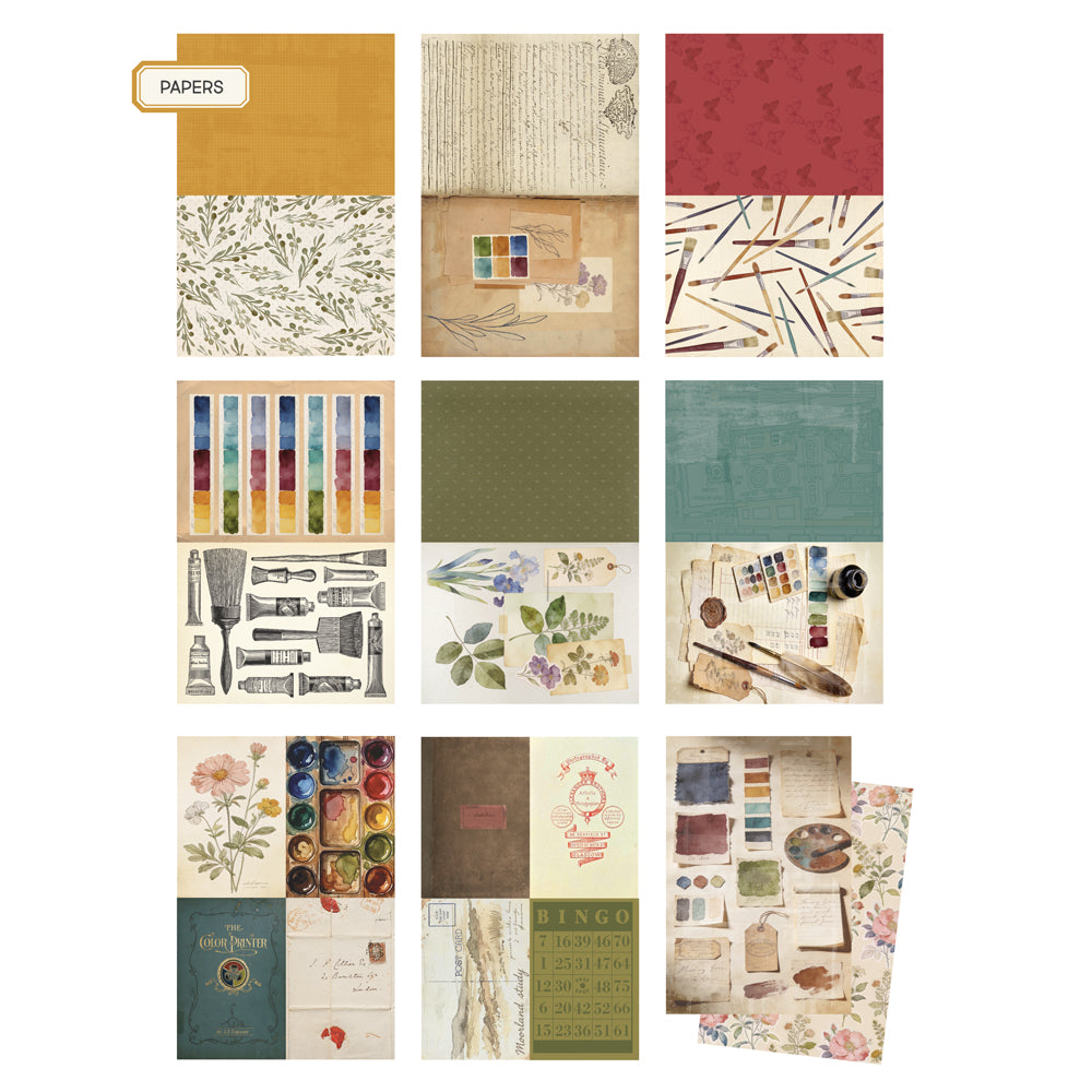 ***Pre-Order*** Simple Stories - Junk Journal Kit - Art Studio