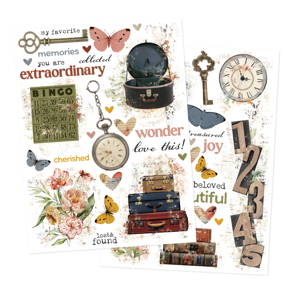 ***Pre-Order*** Simple Stories - Simple Vintage Trunk Show - Rub Ons