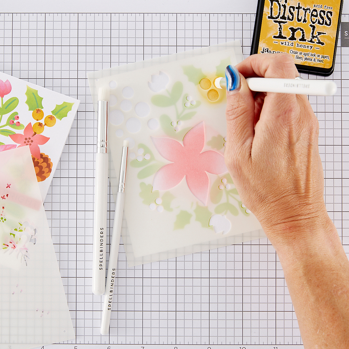 Spellbinders - Mini Blending Brushes - 3 Pack