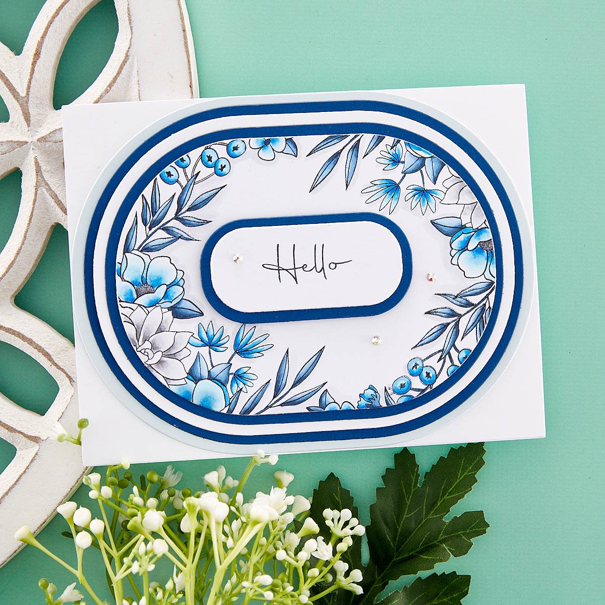 Spellbinders - Essential Stylish Ovals Etched Dies from the Stylish Ovals Collection