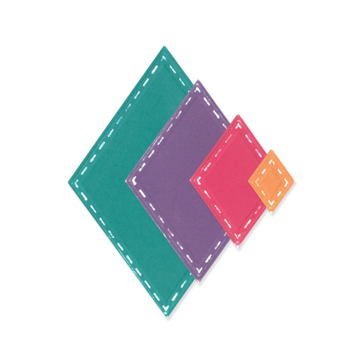 Sizzix - Framelits Die Set 13PK Fanciful Framelits, Katy Deco Diamonds by Stacey P
