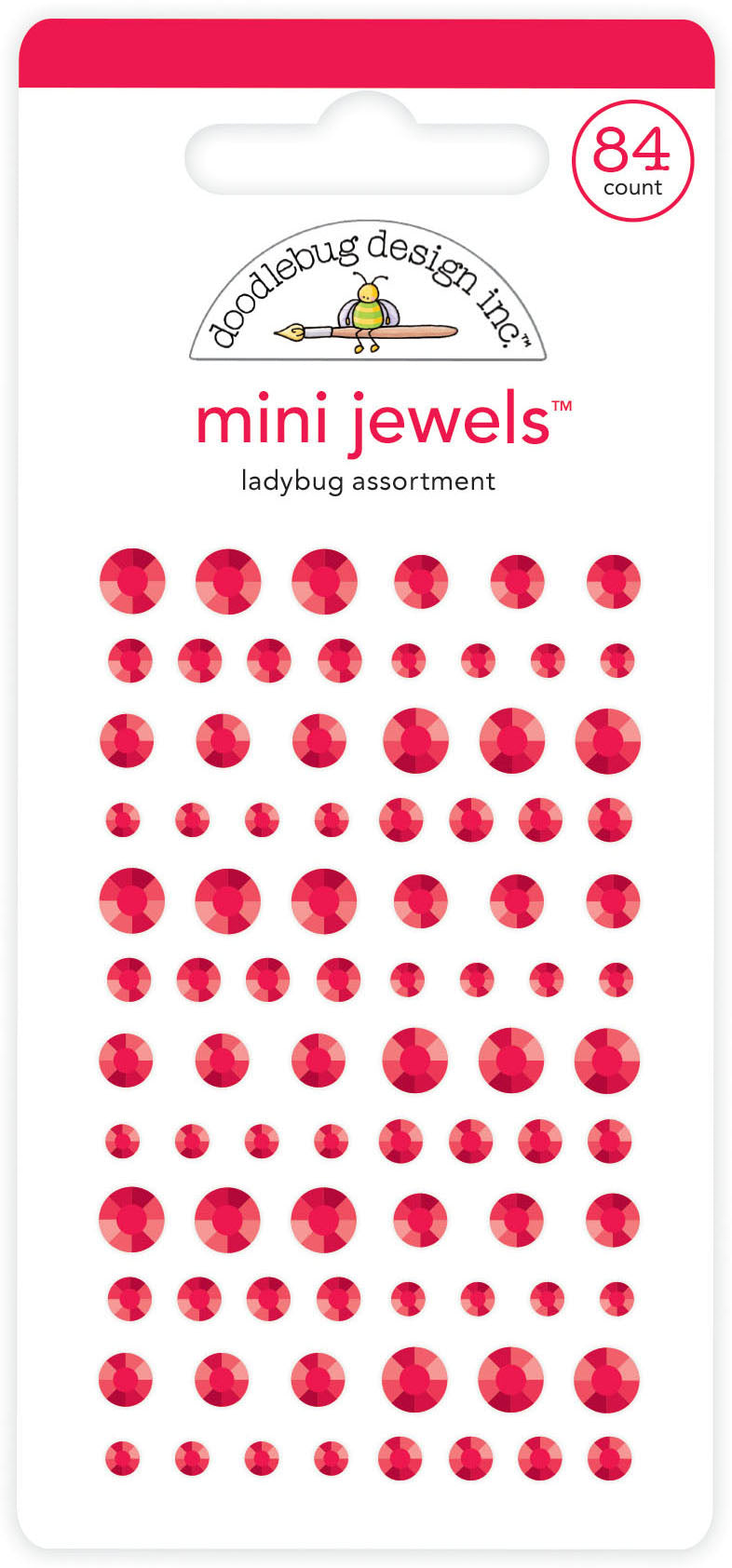 Doodlebug - Mini Jewels - Ladybug