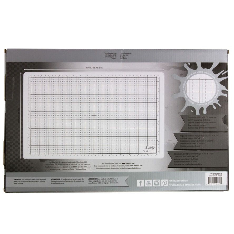 Tim Holtz - Tonic - Travel Glass Studio Mat