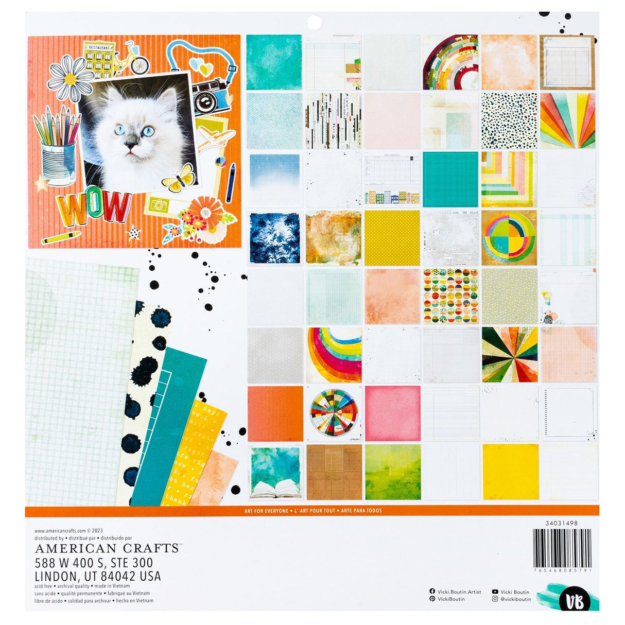 Vicki Boutin - Mixed Media - Paper Pad