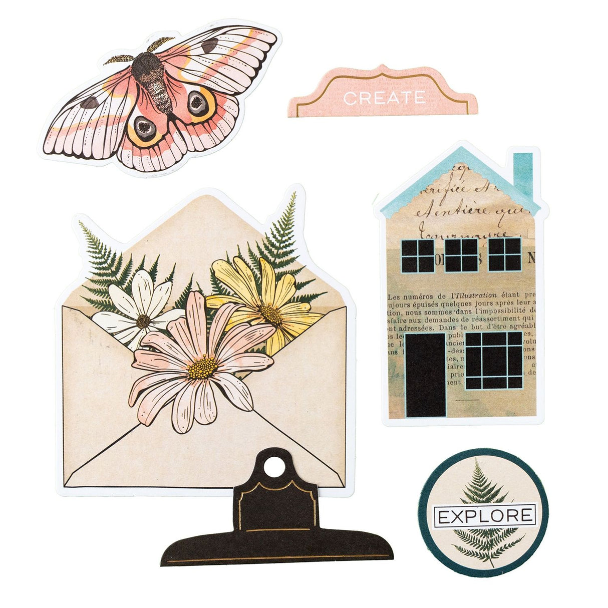 Vicki Boutin - Mixed Media - Ephemera - Nature