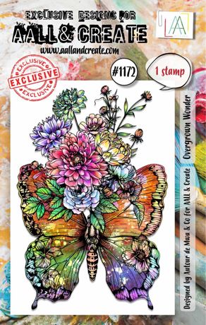 AALL & Create - A7 Clear Stamp Set - Overgrown Wonder - #1172