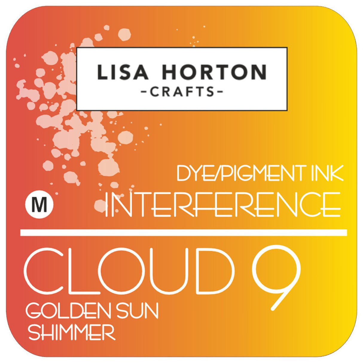 Lisa Horton Crafts - Cloud 9 - Interference Ink Pad - Golden Sun