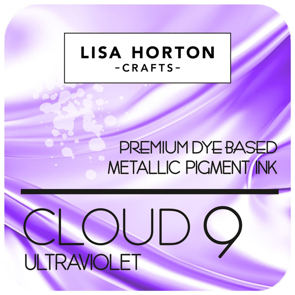 Lisa Horton Crafts - Cloud 9 - Metallic Ink Pad - Ultraviolet