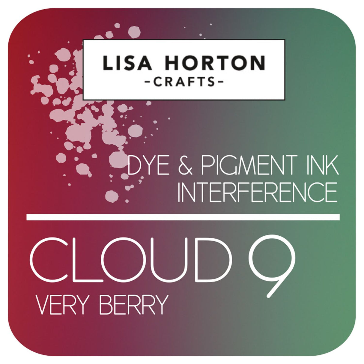 Lisa Horton Crafts - Cloud 9 - Interference Ink Pad - Very Berry