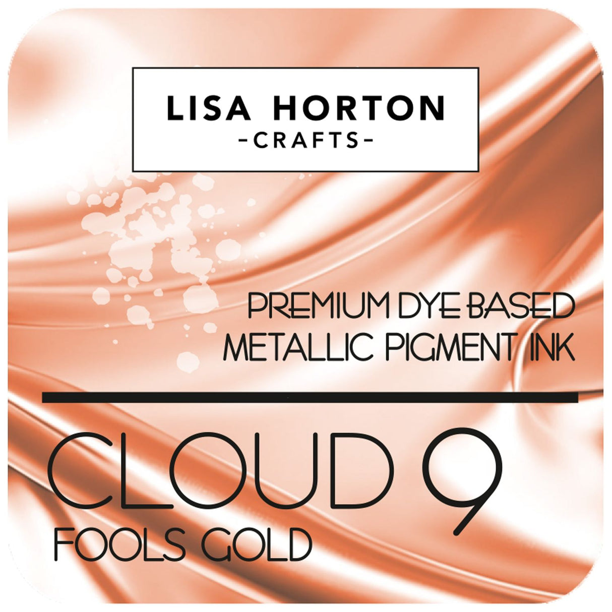 Lisa Horton Crafts - Cloud 9 - Metallic Ink Pad - Fools Gold
