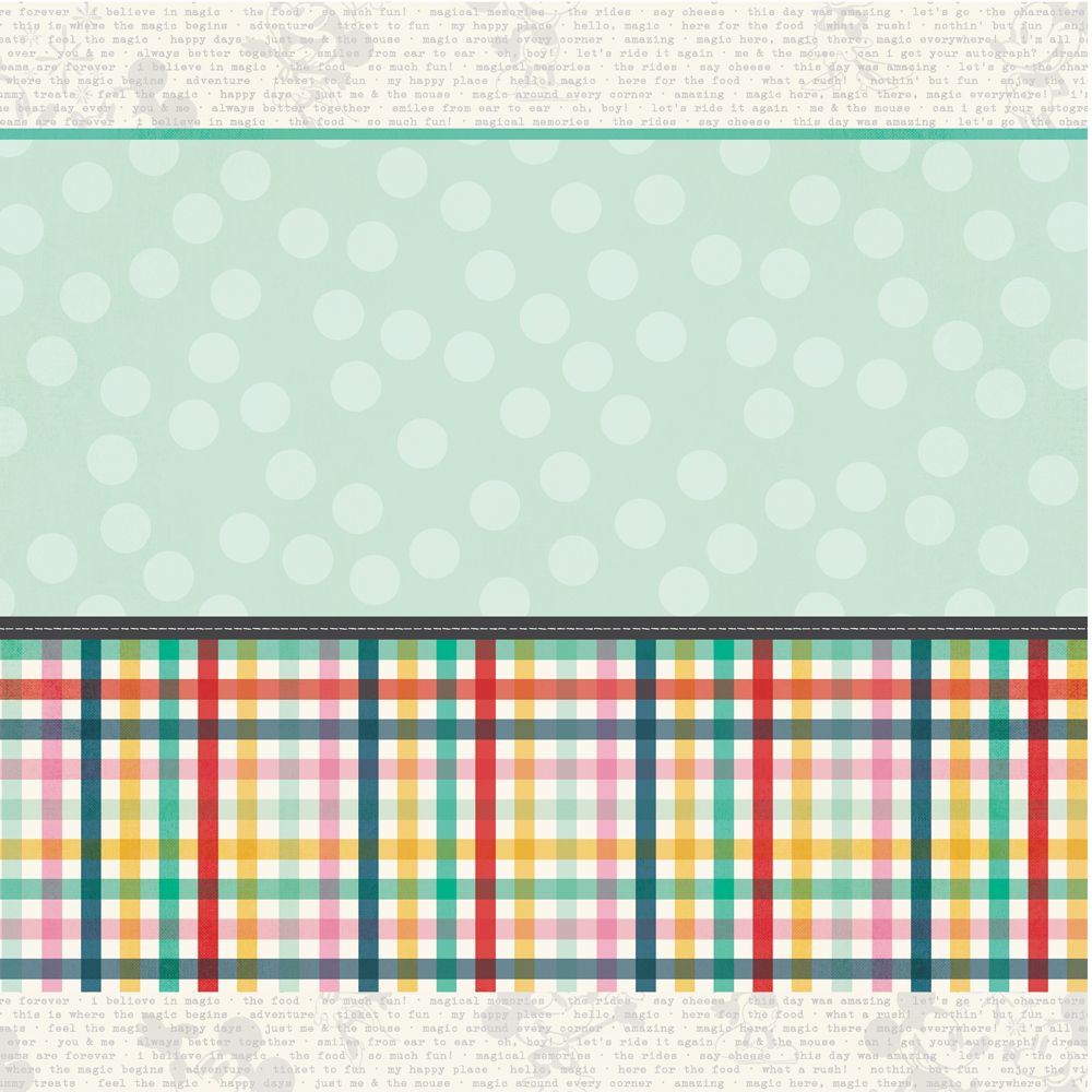 Simple Stories - Say Cheese Happiest Place - Simple Pages Page Kit