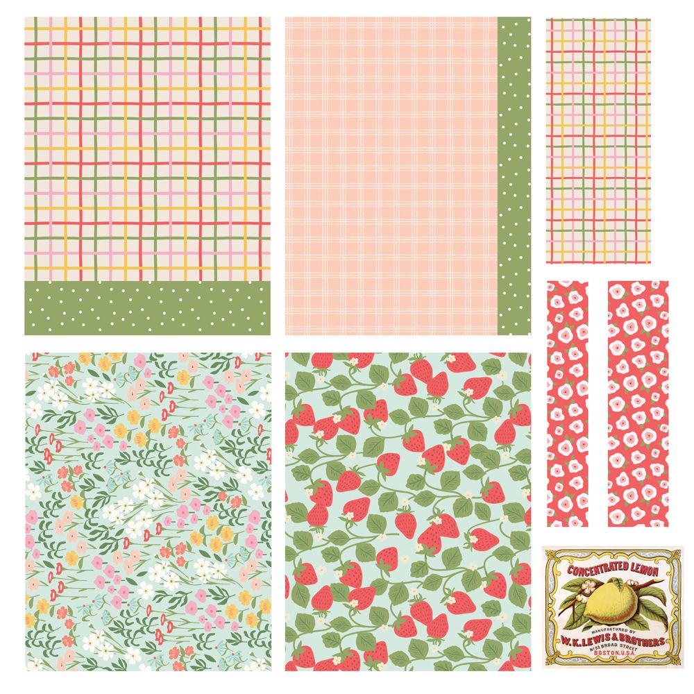 Simple Stories - Pink Lemonade - Simple Cards Card Kit