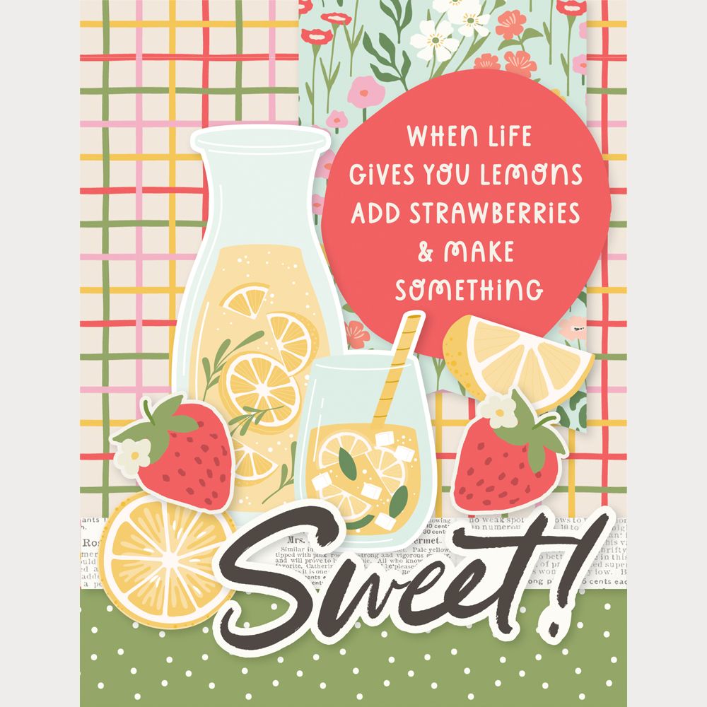 Simple Stories - Pink Lemonade - Simple Cards Card Kit