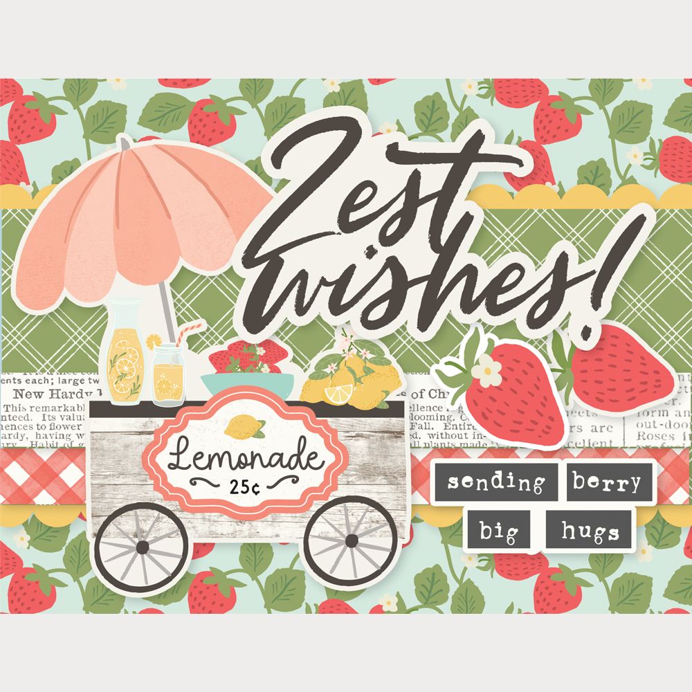 Simple Stories - Pink Lemonade - Simple Cards Card Kit