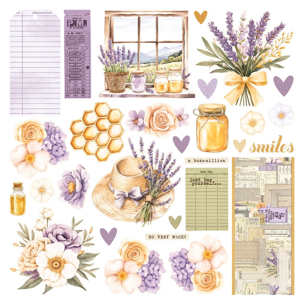 Simple Stories - Simple Vintage Lavender Fields - Simple Cards Card Kit