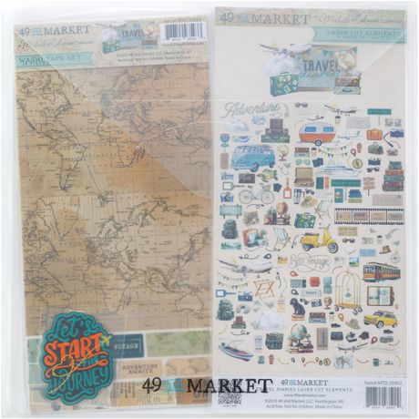 49 And Market - Travel Diaries - Collection Bundle With Patch