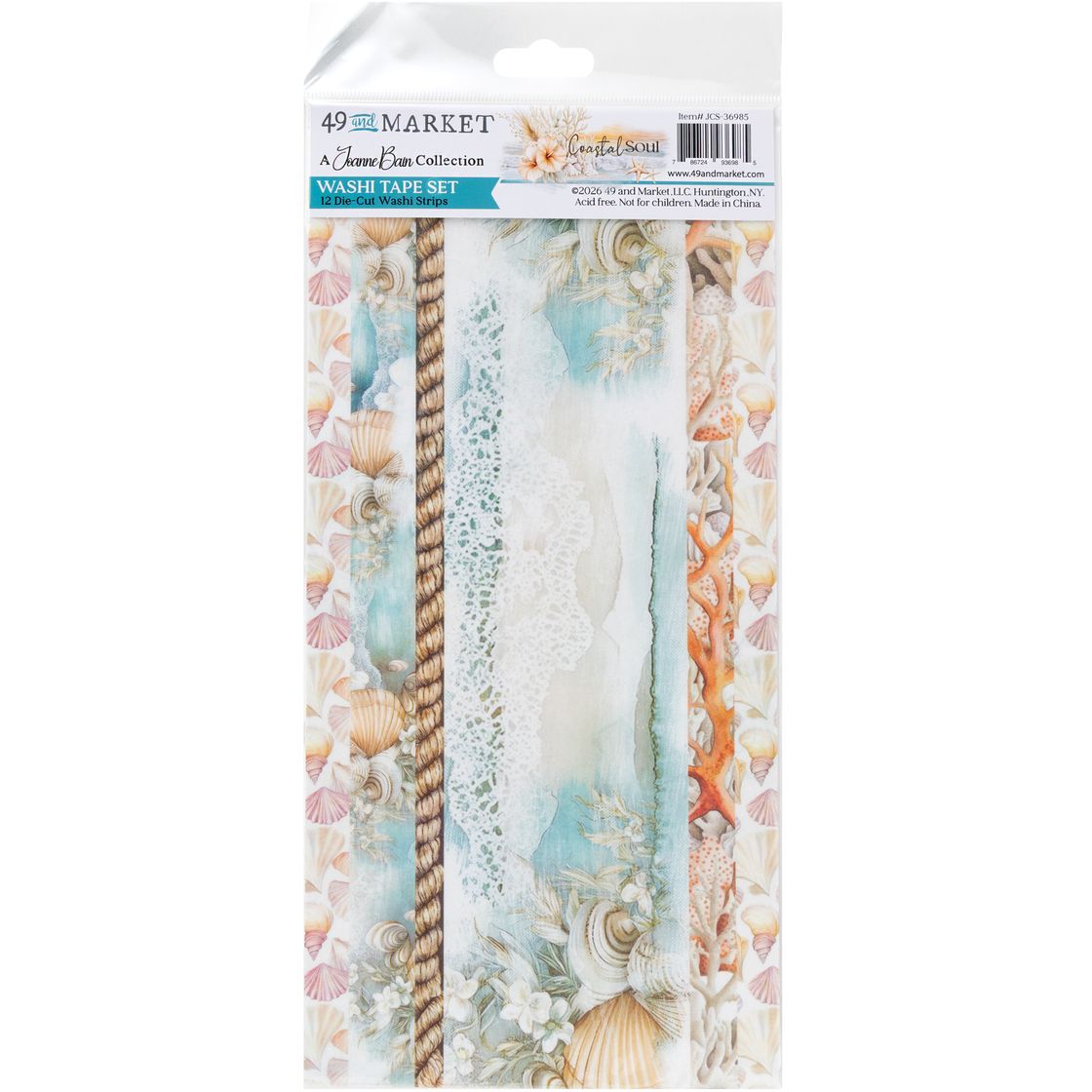 49 And Market - Coastal Soul - Washi Sheets