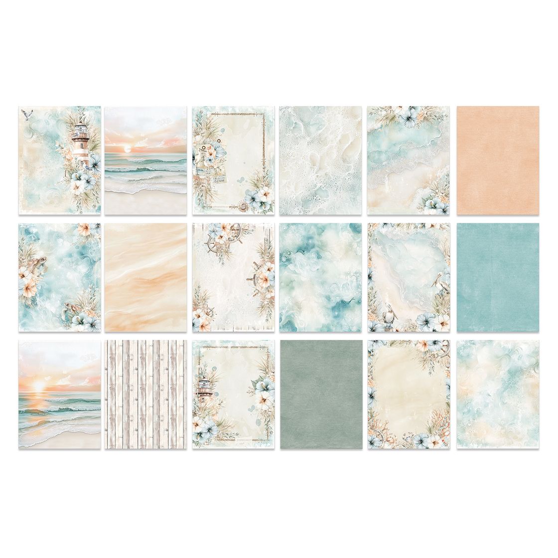 49 And Market - Coastal Soul - Collection Pack 6"X8"