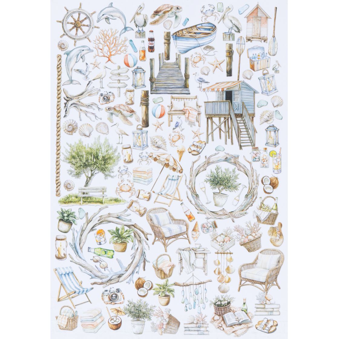 49 And Market - Coastal Soul - Laser Cut - Elements
