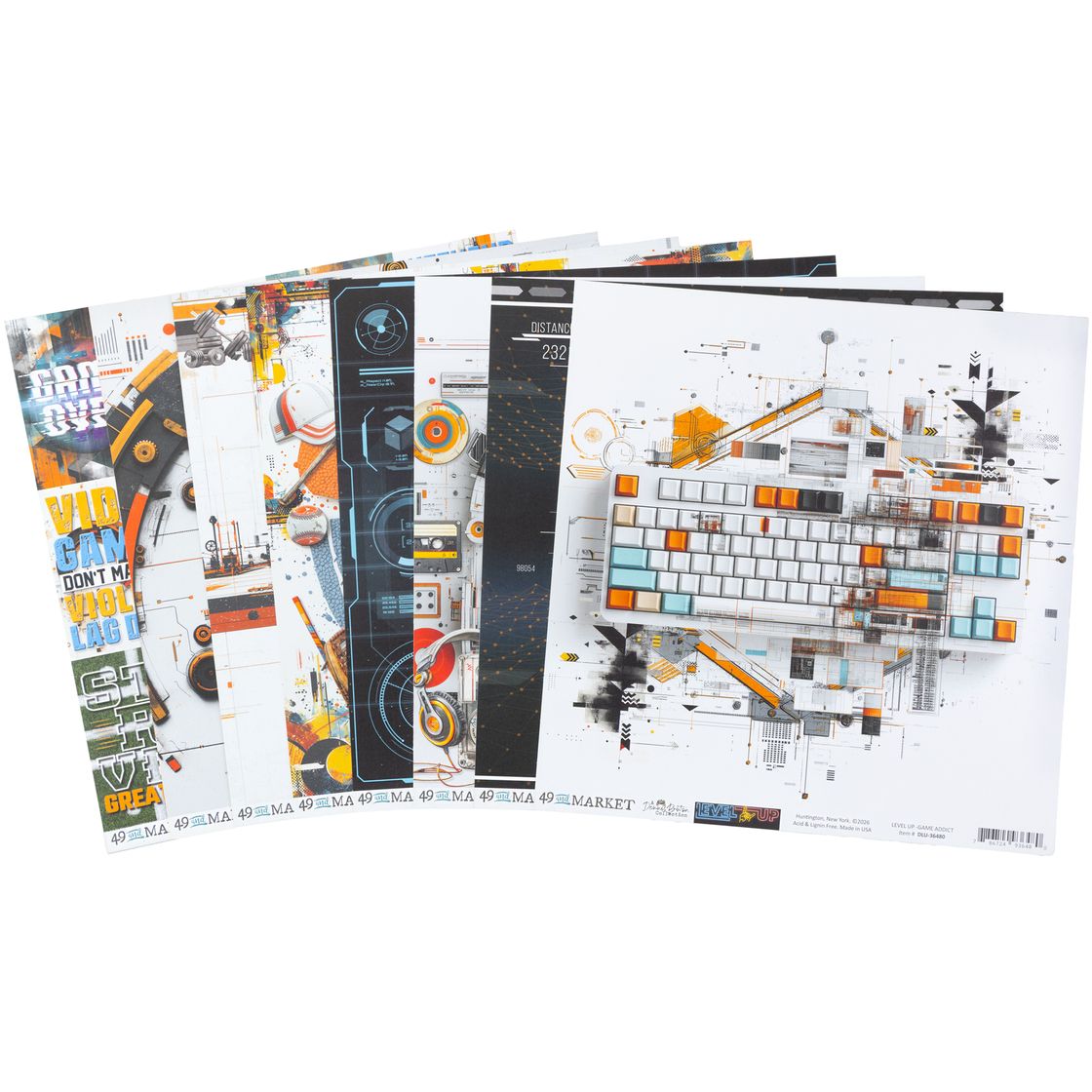 49 And Market - Level Up - Collection Pack 12"X12"