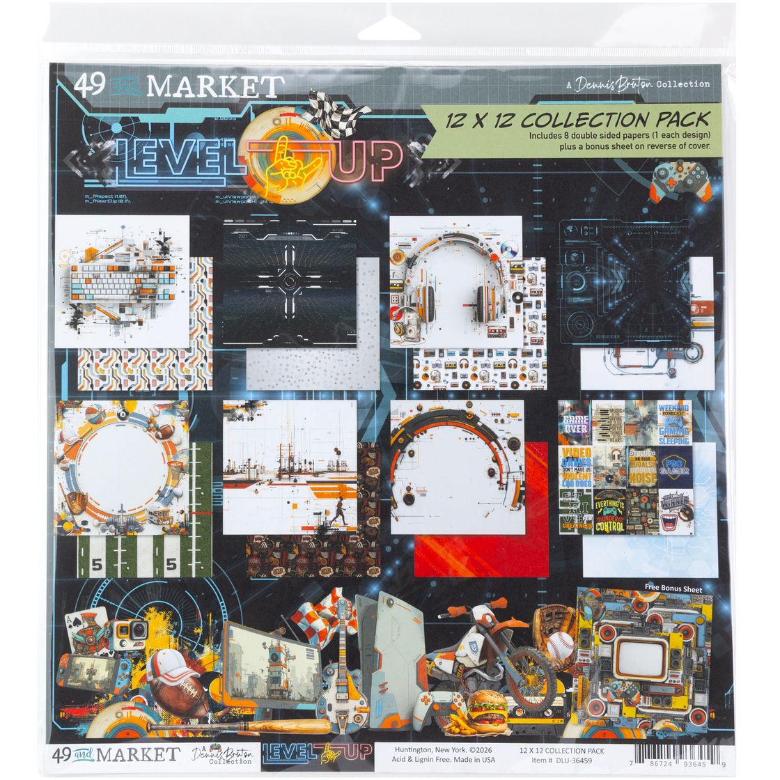 49 And Market - Level Up - Collection Pack 12"X12"