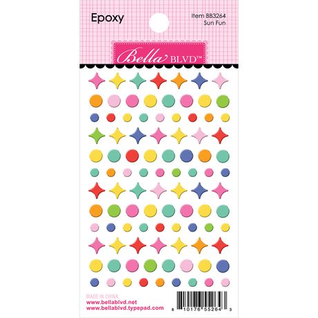 ***Pre-Order*** Bella Blvd - Walking on Sunshine - Moonlit Epoxy Shapes
