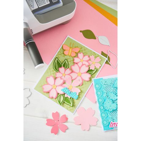 ***Pre-Order*** Sizzix - Vicki Boutin - Thinlits Die Set 17PK - Stitched Floral