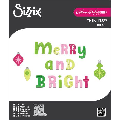 Sizzix - Thinlits 21PK Die Set Oh So Merry by Catherine Pooler