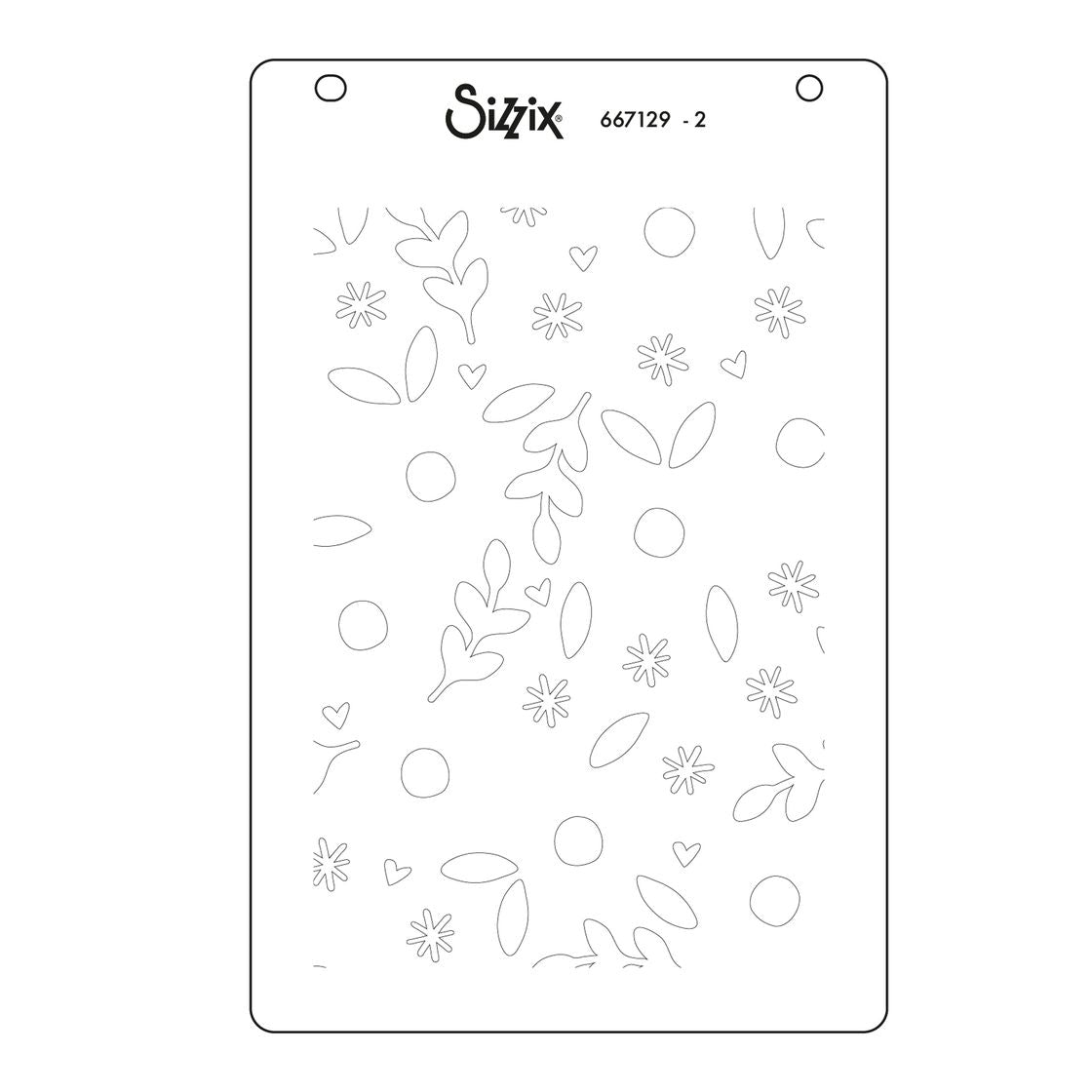 Sizzix - Thinlits Die Set 15PK w/2PK Stencils Set Let's Eat Cake! BY Catherine Pooler