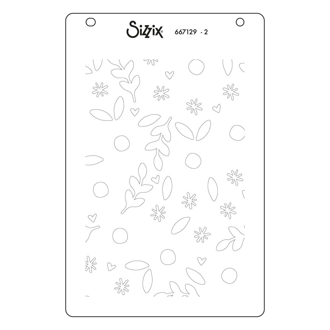 Sizzix - Thinlits Die Set 15PK w/2PK Stencils Set Let's Eat Cake! BY Catherine Pooler