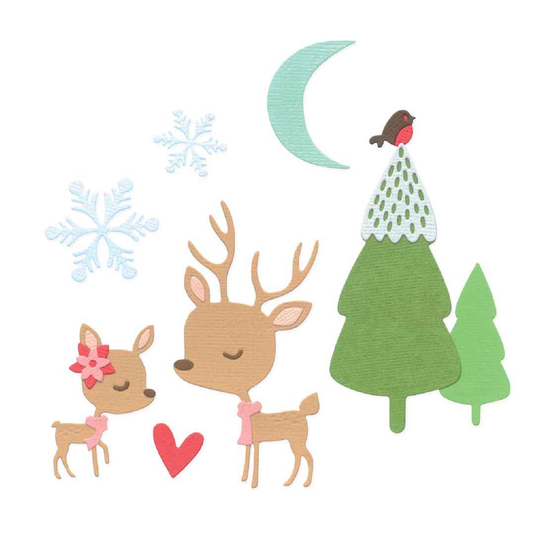 Sizzix - Thinlits Die Set Hello Deer