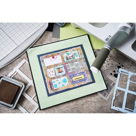 ***Pre-Order*** Sizzix - Thinlits Die Set 2PK w/6PK Stamps - Viewfinder