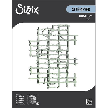 ***Pre-Order*** Sizzix - Thinlits Die Set 1PK - Gridiron