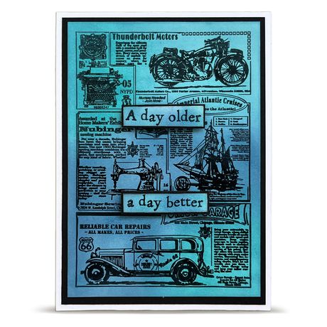 AALL And Create - A7 Stamp Set - Global Gazette - #1343