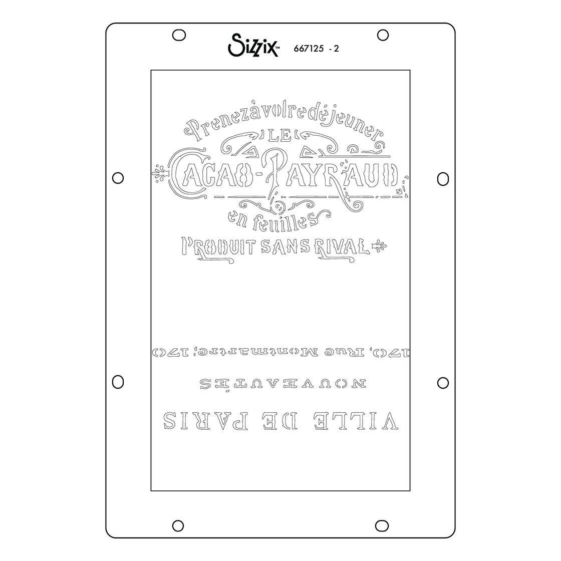Sizzix - Clear Stamps Set 3PK w/3PK Stencils Hummingbird and Orchids by Willow Wolfe
