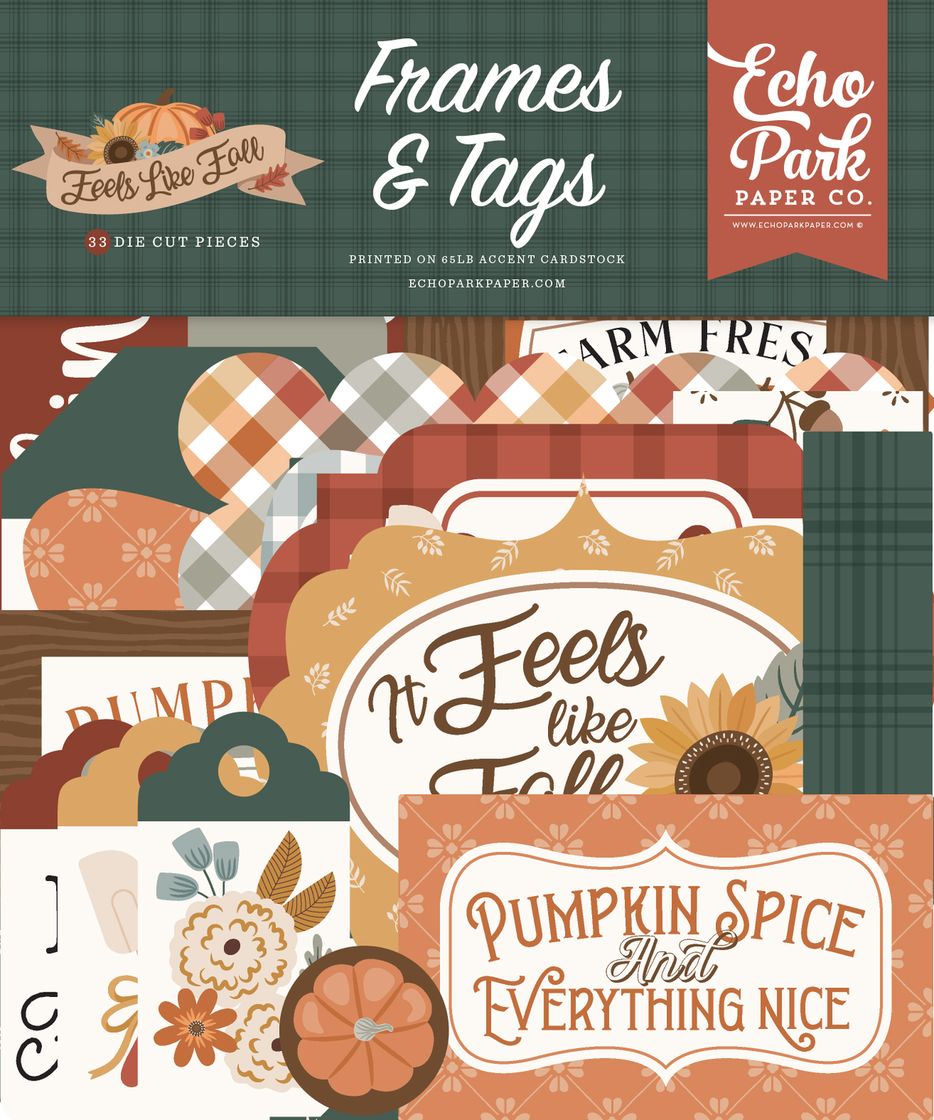 ***Pre-Order*** Echo Park - Feels Like Fall - Frames & Tags