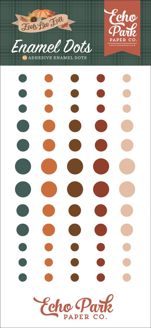 ***Pre-Order*** Echo Park - Feels Like Fall - Enamel Dots