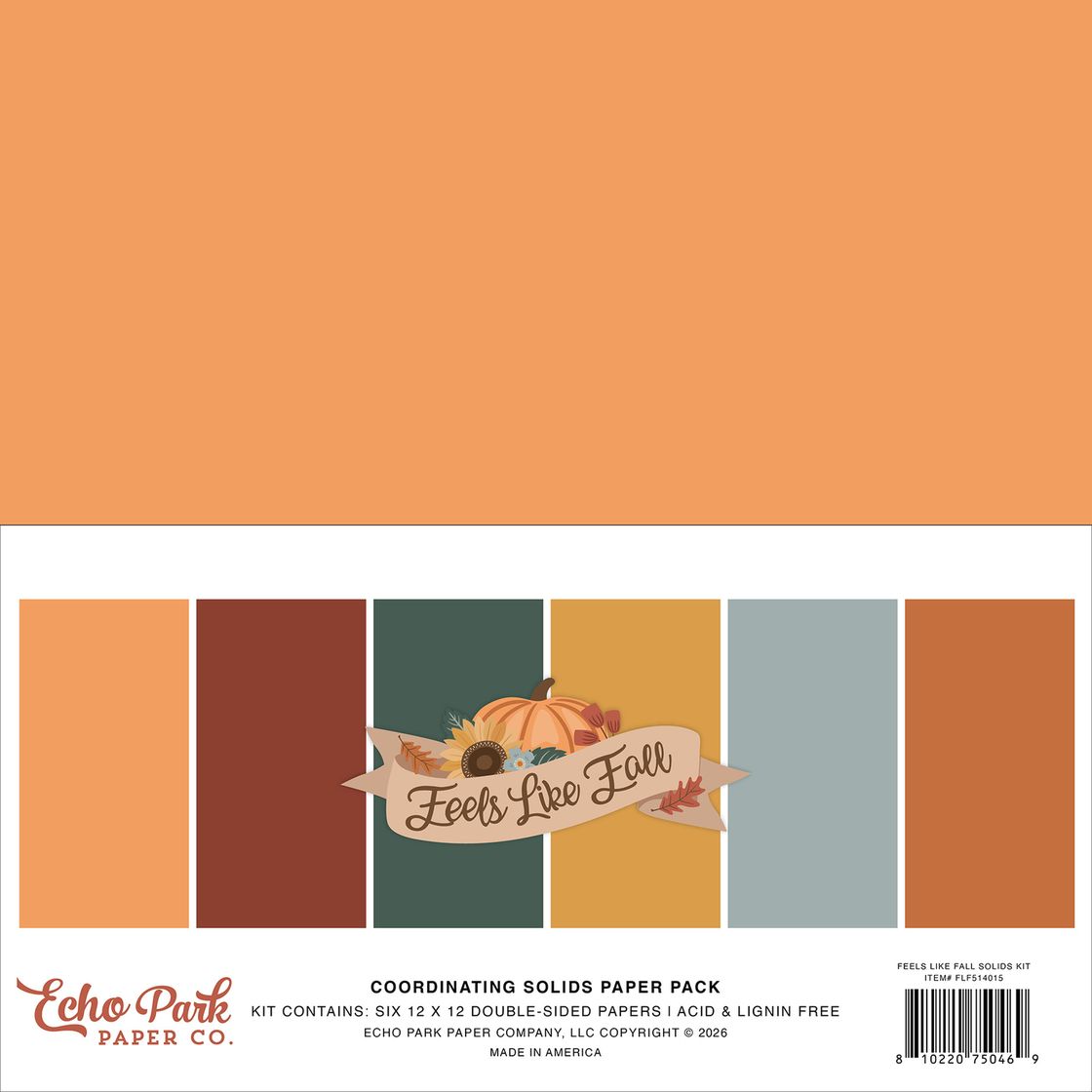 ***Pre-Order*** Echo Park - Feels Like Fall - Solids Kit