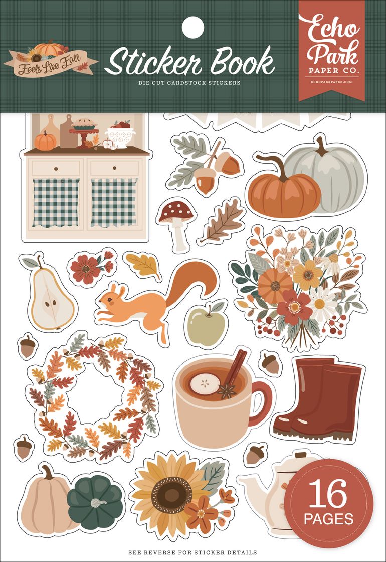 ***Pre-Order*** Echo Park - Feels Like Fall - Sticker Book