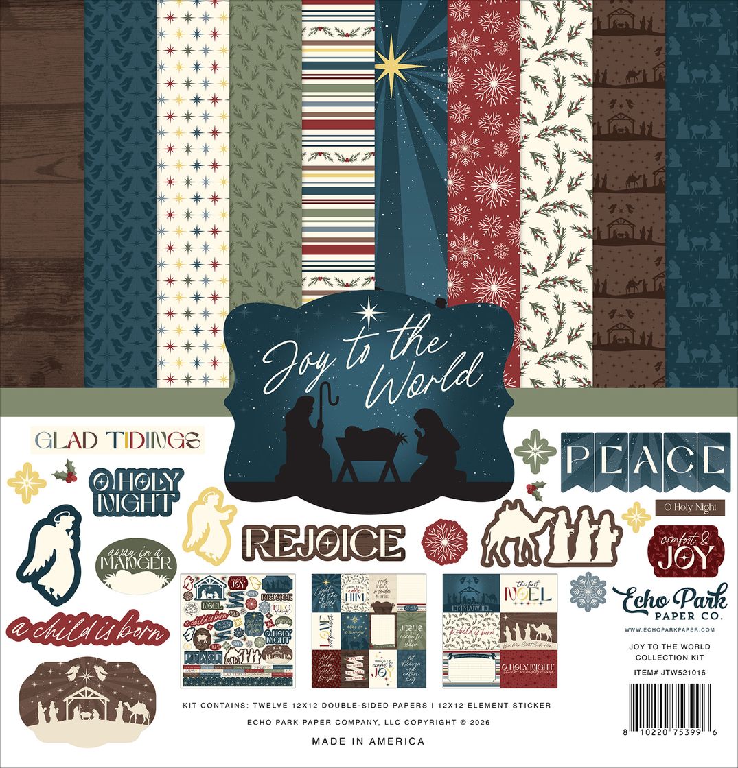 ***Pre-Order*** Echo Park - Joy To The World - Collection Kit
